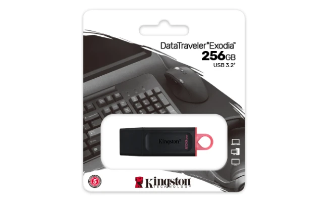 Kingston Flash Drive Exodia 256GB USB 3.2